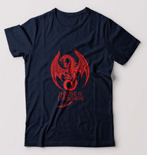 Load image into Gallery viewer, House of the Dragon (GOT) T-Shirt for Men-Navy Blue-Ektarfa.online
