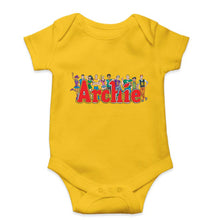 Load image into Gallery viewer, Archie Kids Romper For Baby Boy/Girl-0-5 Months(18 Inches)-Yellow-Ektarfa.online
