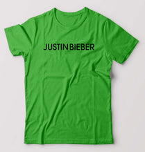 Load image into Gallery viewer, Justin Bieber T-Shirt for Men-flag green-Ektarfa.online
