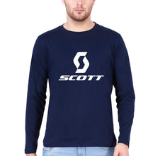 Load image into Gallery viewer, Scott Sports Full Sleeves T-Shirt for Men-Navy Blue-Ektarfa.online
