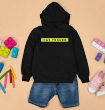 Load image into Gallery viewer, Day Trader Share Market Kids Hoodie for Boy/Girl-0-1 Year(22 Inches)-Black-Ektarfa.online
