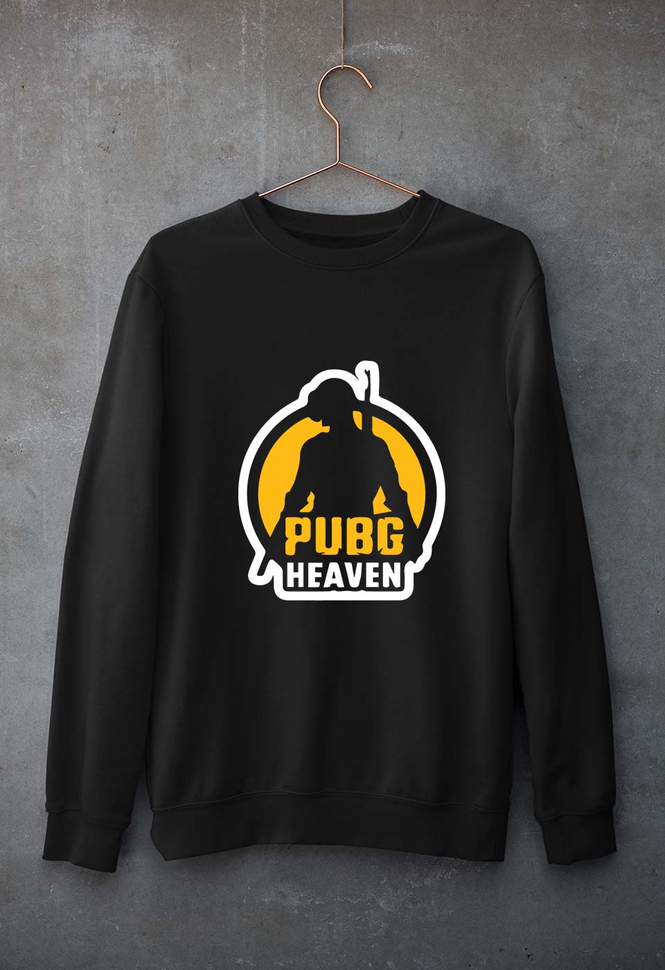 PUBG Pubg Heaven Unisex Sweatshirt for Men/Women-Black-Ektarfa.online