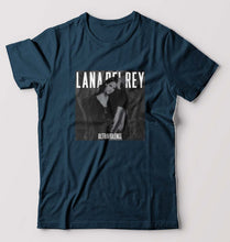 Load image into Gallery viewer, Lana Del Rey Ultraviolence T-Shirt for Men-S(38 Inches)-Petrol Blue-Ektarfa.online
