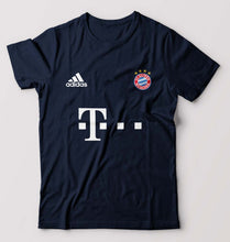 Load image into Gallery viewer, FC Bayern Munich 2021-22 T-Shirt for Men-S(38 Inches)-Navy Blue-Ektarfa.online
