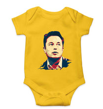 Load image into Gallery viewer, Elon Musk Kids Romper For Baby Boy/Girl-0-5 Months(18 Inches)-Yellow-Ektarfa.online
