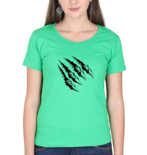 Monster T-Shirt for Women-Flag Green-Ektarfa.online