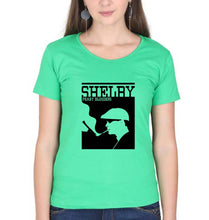 Load image into Gallery viewer, Peaky Blinders T-Shirt for Women-Flag Green-Ektarfa.online
