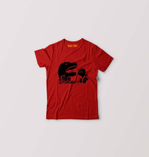 Godzilla Kids T-Shirt for Boy/Girl-Red-Ektarfa.online