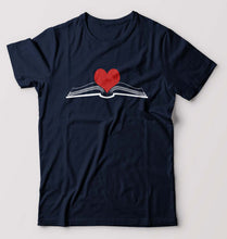 Load image into Gallery viewer, Books T-Shirt for Men-Navy Blue-Ektarfa.online
