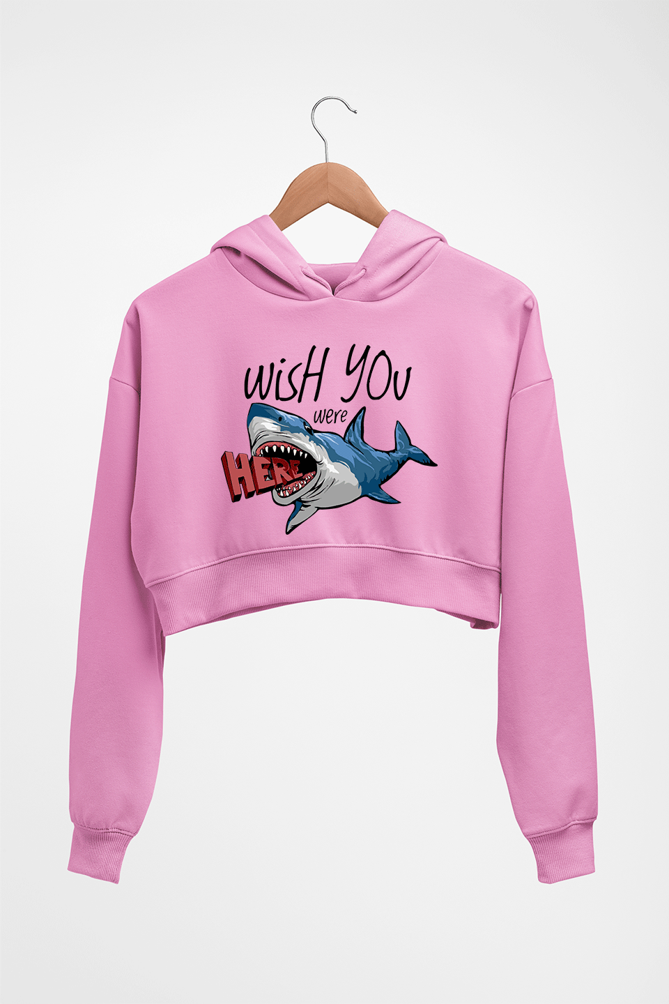 Shark Crop HOODIE FOR WOMEN