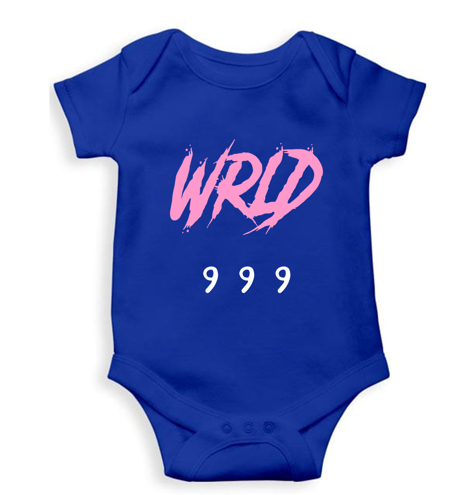 Juice WRLD 999 Kids Romper For Baby Boy/Girl-0-5 Months(18 Inches)-Royal Blue-Ektarfa.online