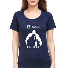 Load image into Gallery viewer, Hulk Superhero T-Shirt for Women-Navy Blue-Ektarfa.online
