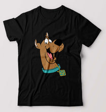 Load image into Gallery viewer, Scooby Doo T-Shirt for Men-S(38 Inches)-Black-Ektarfa.online
