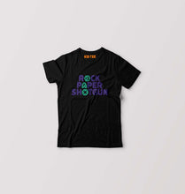 Load image into Gallery viewer, Rock Paper Shotgun Kids T-Shirt for Boy/Girl-0-1 Year(20 Inches)-Black-Ektarfa.online
