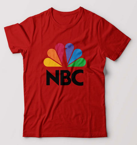 NBC T-Shirt for Men-Red-Ektarfa.online