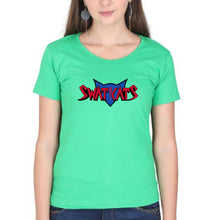 Load image into Gallery viewer, Swat Kats T-Shirt for Women-XS(32 Inches)-Flag Green-Ektarfa.online
