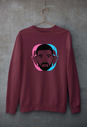 Drake Unisex Sweatshirt for Men/Women-Maroon-Ektarfa.online