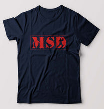 Load image into Gallery viewer, MS Dhoni (MSD) T-Shirt for Men-Navy Blue-Ektarfa.online
