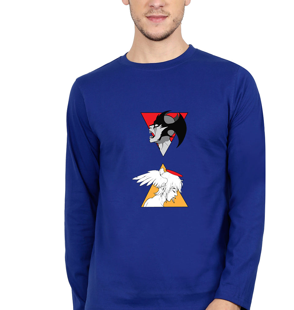 CryBaby Game Full Sleeves T-Shirt for Men-Royal Blue-Ektarfa.online