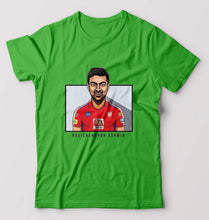 Load image into Gallery viewer, Ravichandran Ashwin T-Shirt for Men-S(38 Inches)-flag green-Ektarfa.online
