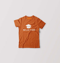 Load image into Gallery viewer, IIM L Lucknow Kids T-Shirt for Boy/Girl-0-1 Year(20 Inches)-Orange-Ektarfa.online
