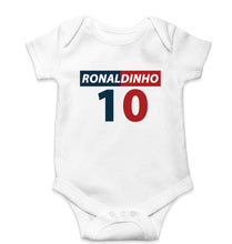 Load image into Gallery viewer, Ronaldinho Kids Romper For Baby Boy/Girl-0-5 Months(18 Inches)-White-Ektarfa.online
