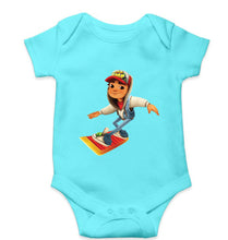 Load image into Gallery viewer, Subway Surfers Kids Romper For Baby Boy/Girl-0-5 Months(18 Inches)-Sky Blue-Ektarfa.online
