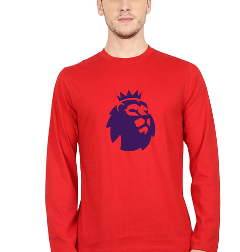 EPL Premier League Full Sleeves T-Shirt for Men-Red-Ektarfa.online