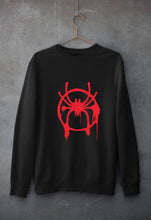 Load image into Gallery viewer, Spiderman Superhero Unisex Sweatshirt for Men/Women-Black-Ektarfa.online
