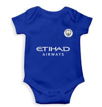 Load image into Gallery viewer, Manchester City F.C 2021-22 Kids Romper For Baby Boy/Girl-0-5 Months(18 Inches)-Royal Blue-Ektarfa.online
