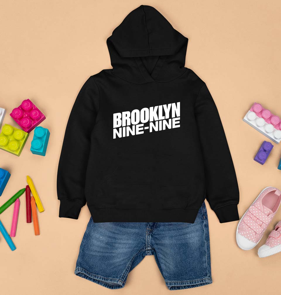 Brooklyn Nine-Nine Kids Hoodie for Boy/Girl-0-1 Year(22 Inches)-Black-Ektarfa.online