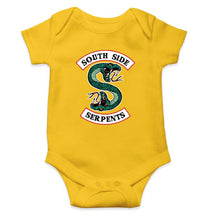 Load image into Gallery viewer, south side serpents riverdale Kids Romper Kids Romper For Baby Boy/Girl-0-5 Months(18 Inches)-Yellow-Ektarfa.online
