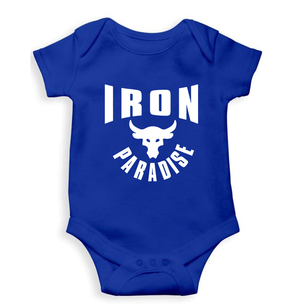 Iron Paradise Kids Romper For Baby Boy/Girl-Royal Blue-Ektarfa.online