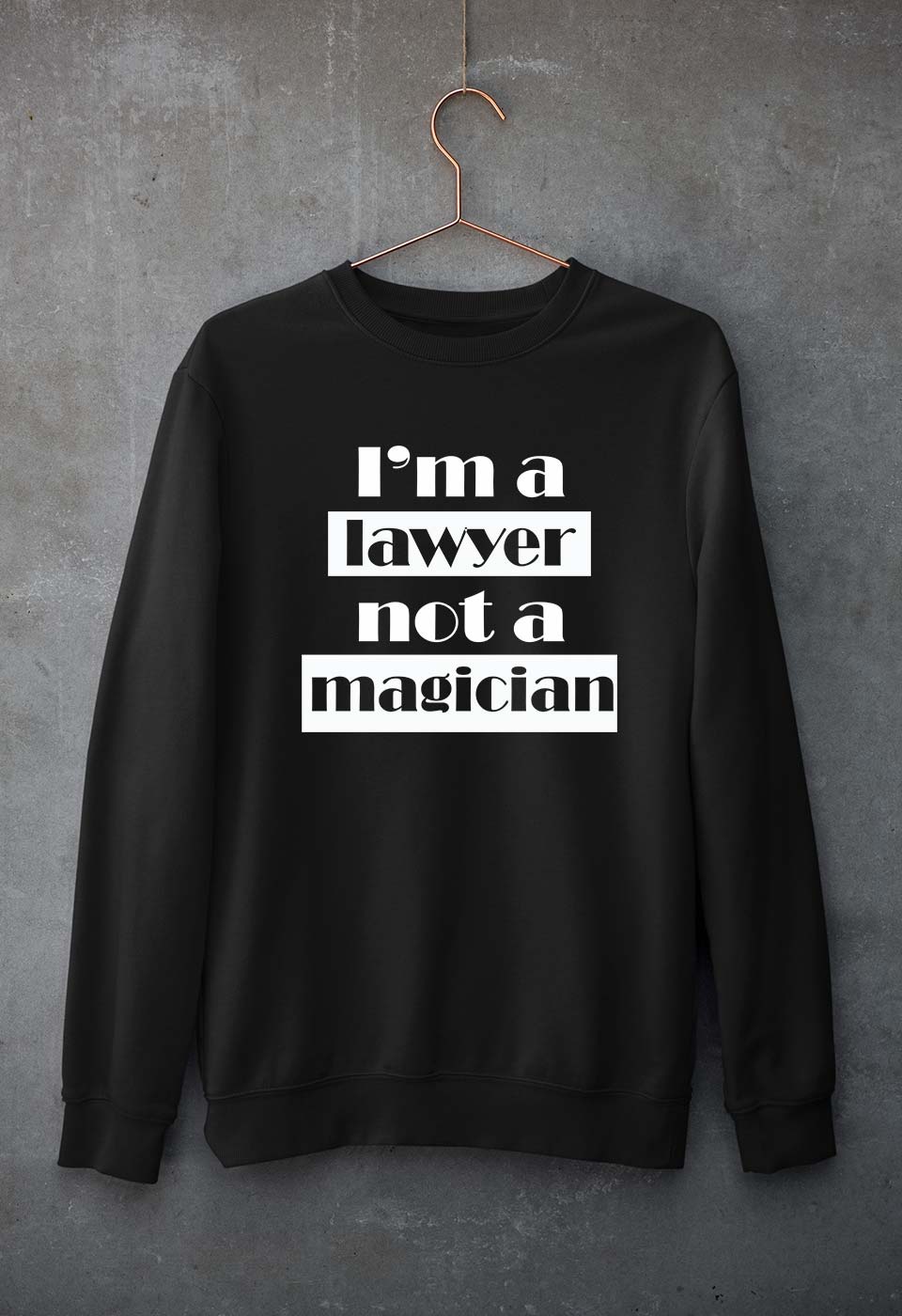 Lawyer Unisex Sweatshirt for Men/Women-S(40 Inches)-Black-Ektarfa.online