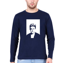 Load image into Gallery viewer, Niall Horan Full Sleeves T-Shirt for Men-Navy Blue-Ektarfa.online
