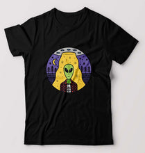 Load image into Gallery viewer, Alien T-Shirt for Men-Black-Ektarfa.online
