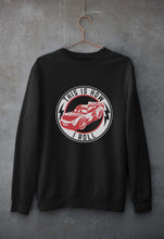 Load image into Gallery viewer, Lightning McQueen Unisex Sweatshirt for Men/Women-Black-Ektarfa.online
