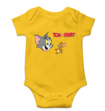 Load image into Gallery viewer, Tom and Jerry Kids Romper For Baby Boy/Girl-0-5 Months(18 Inches)-Yellow-Ektarfa.online
