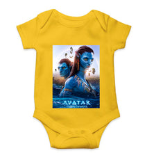 Load image into Gallery viewer, Avatar Kids Romper Kids Romper For Baby Boy/Girl-0-5 Months(18 Inches)-Yellow-Ektarfa.online
