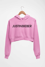 Load image into Gallery viewer, Justin Bieber Crop HOODIE FOR WOMEN-Light Baby Pink-Ektarfa.online
