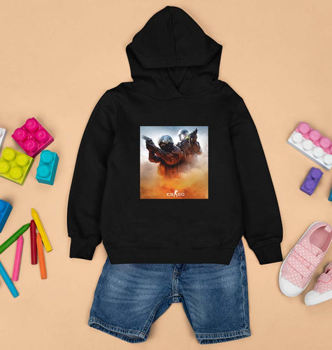 Counter-Strike Global Offensive (CS GO) Kids Hoodie for Boy/Girl-Black-Ektarfa.online
