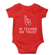 Load image into Gallery viewer, Techno Kids Romper For Baby Boy/Girl-0-5 Months(18 Inches)-Red-Ektarfa.online
