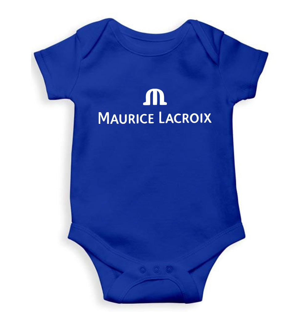 Maurice Lacroix Kids Romper For Baby Boy/Girl-0-5 Months(18 Inches)-Royal Blue-Ektarfa.online