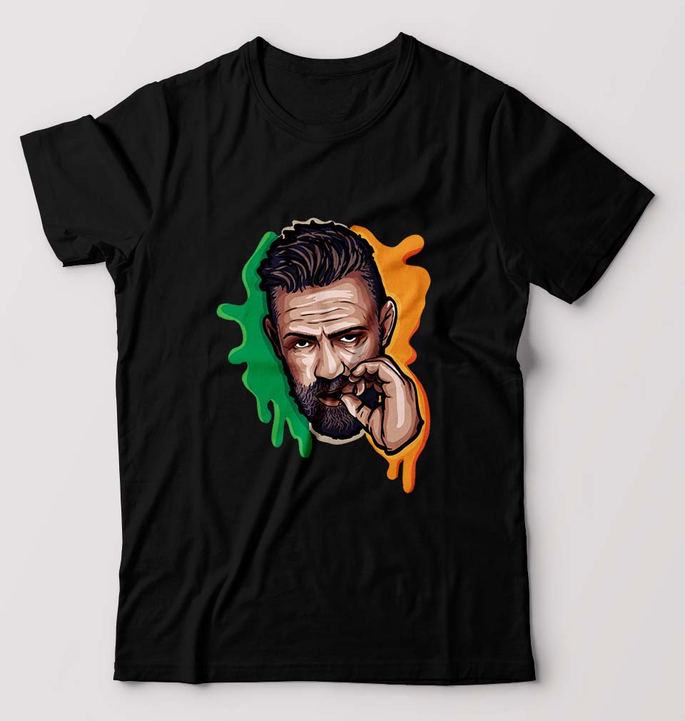 Conor McGregor T-Shirt for Men-Black-Ektarfa.online