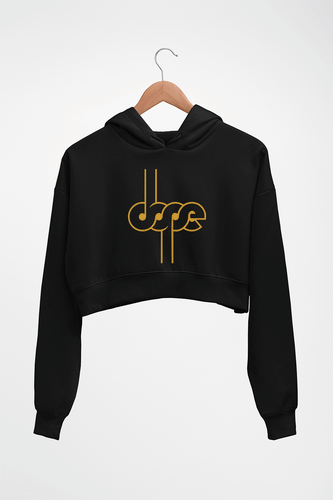 Dope Crop HOODIE FOR WOMEN-Black-Ektarfa.online