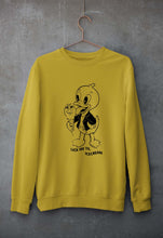 Load image into Gallery viewer, Domrebel Duck Unisex Sweatshirt for Men/Women-Mustard yellow-Ektarfa.online

