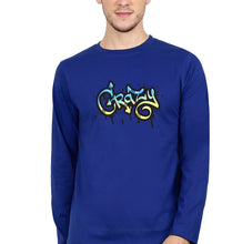 Load image into Gallery viewer, Graffiti Crazy Full Sleeves T-Shirt for Men-Royal blue-Ektarfa.online
