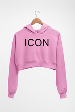 Load image into Gallery viewer, ICON Crop HOODIE FOR WOMEN-Light Baby Pink-Ektarfa.online

