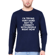 Load image into Gallery viewer, Schitts Creek Full Sleeves T-Shirt for Men-Navy Blue-Ektarfa.online
