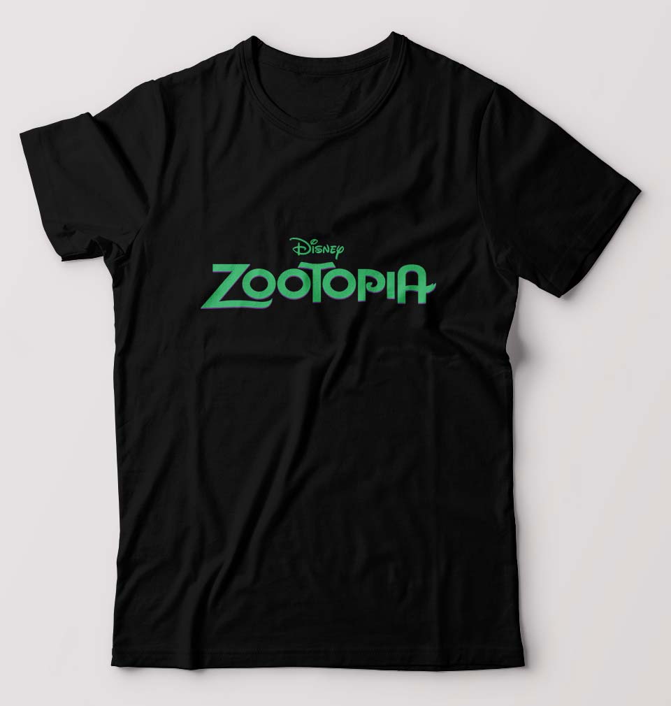 zootopia T-Shirt for Men-Black-Ektarfa.online